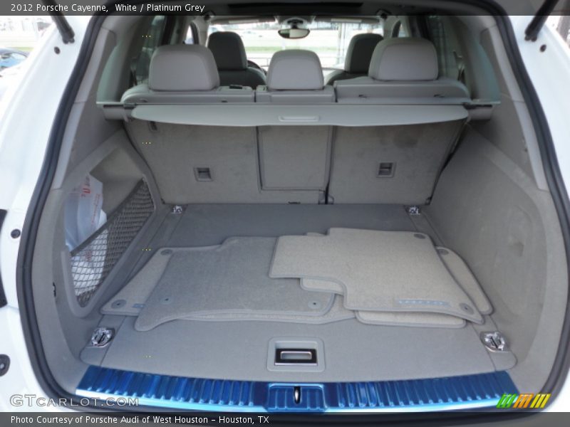  2012 Cayenne  Trunk