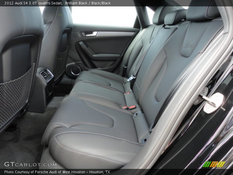  2012 S4 3.0T quattro Sedan Black/Black Interior