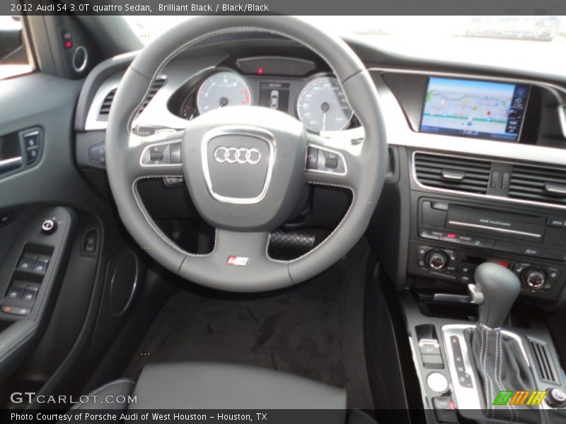 Dashboard of 2012 S4 3.0T quattro Sedan