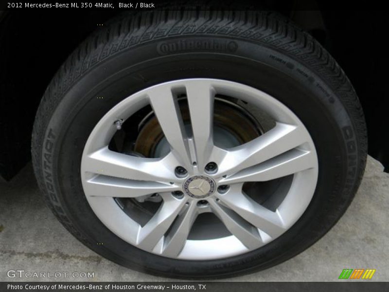 Black / Black 2012 Mercedes-Benz ML 350 4Matic