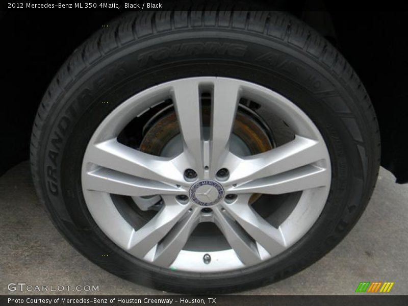 Black / Black 2012 Mercedes-Benz ML 350 4Matic
