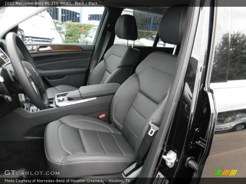 Black / Black 2012 Mercedes-Benz ML 350 4Matic
