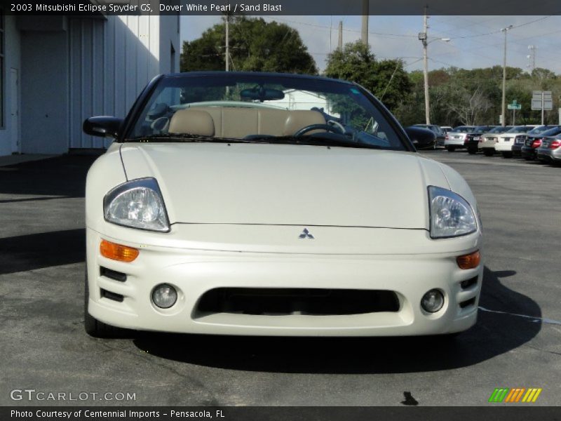 Dover White Pearl / Sand Blast 2003 Mitsubishi Eclipse Spyder GS