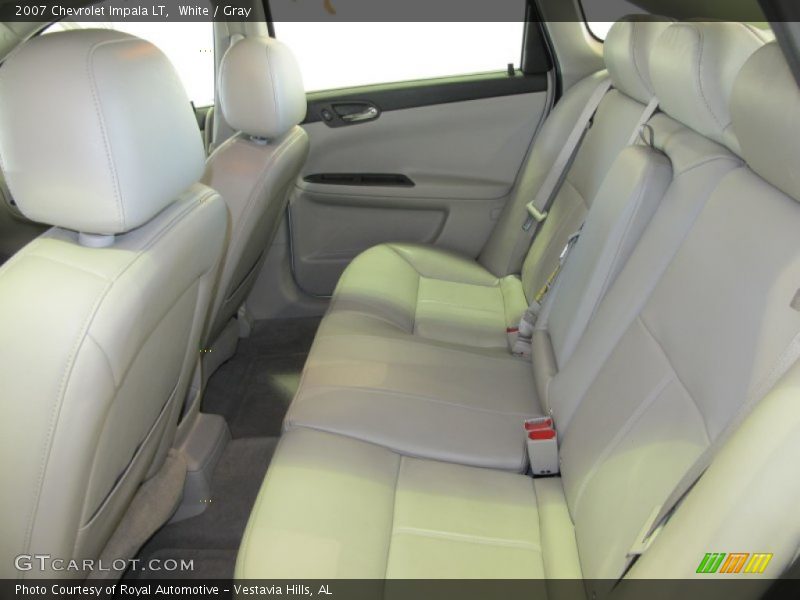 White / Gray 2007 Chevrolet Impala LT