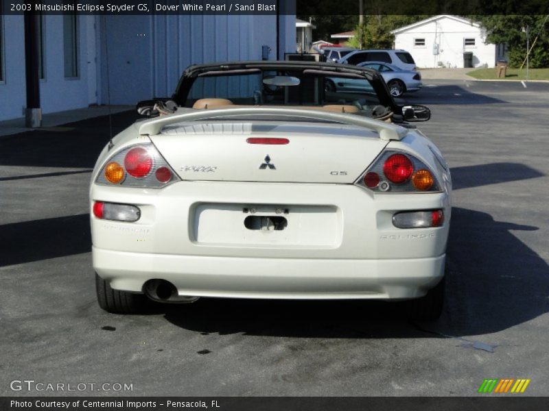 Dover White Pearl / Sand Blast 2003 Mitsubishi Eclipse Spyder GS