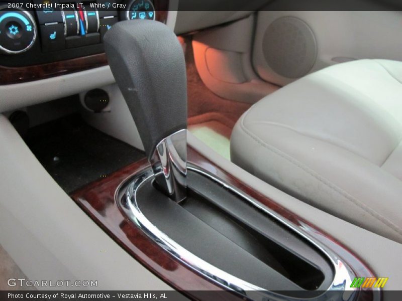 White / Gray 2007 Chevrolet Impala LT