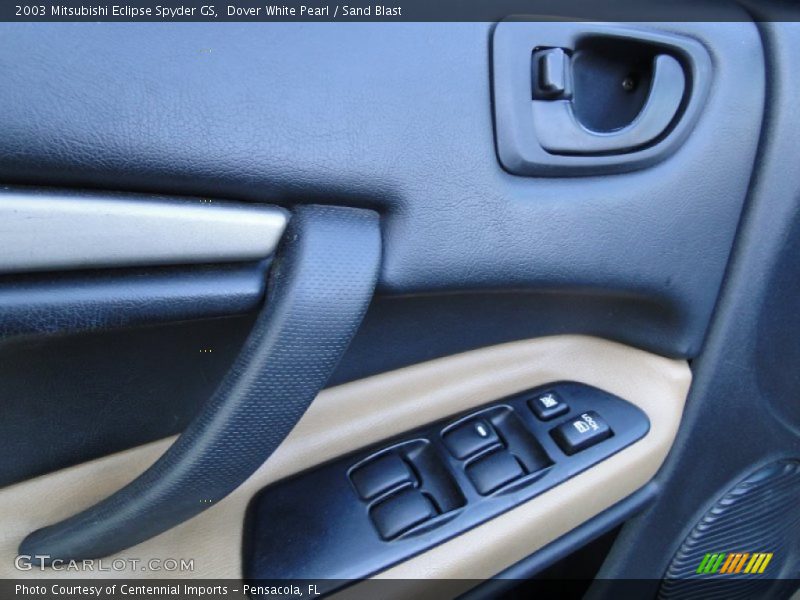Dover White Pearl / Sand Blast 2003 Mitsubishi Eclipse Spyder GS