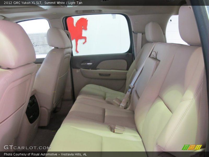 Summit White / Light Tan 2012 GMC Yukon XL SLT