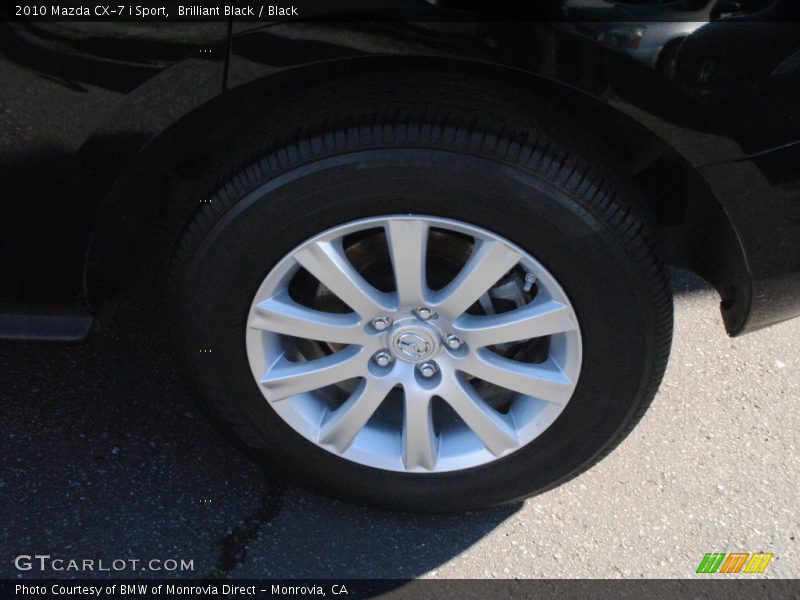 Brilliant Black / Black 2010 Mazda CX-7 i Sport