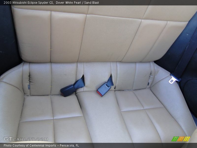 Dover White Pearl / Sand Blast 2003 Mitsubishi Eclipse Spyder GS