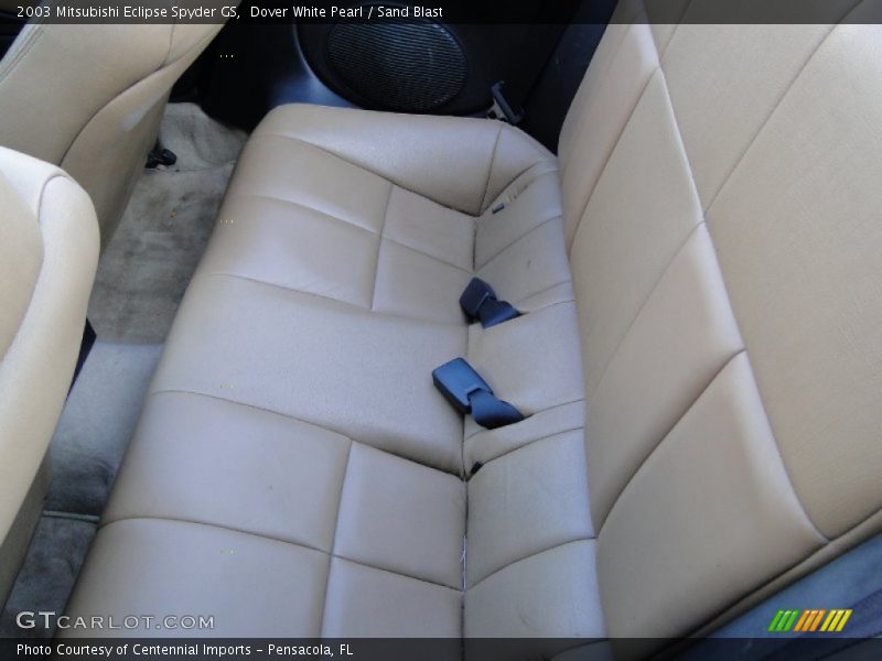 Dover White Pearl / Sand Blast 2003 Mitsubishi Eclipse Spyder GS