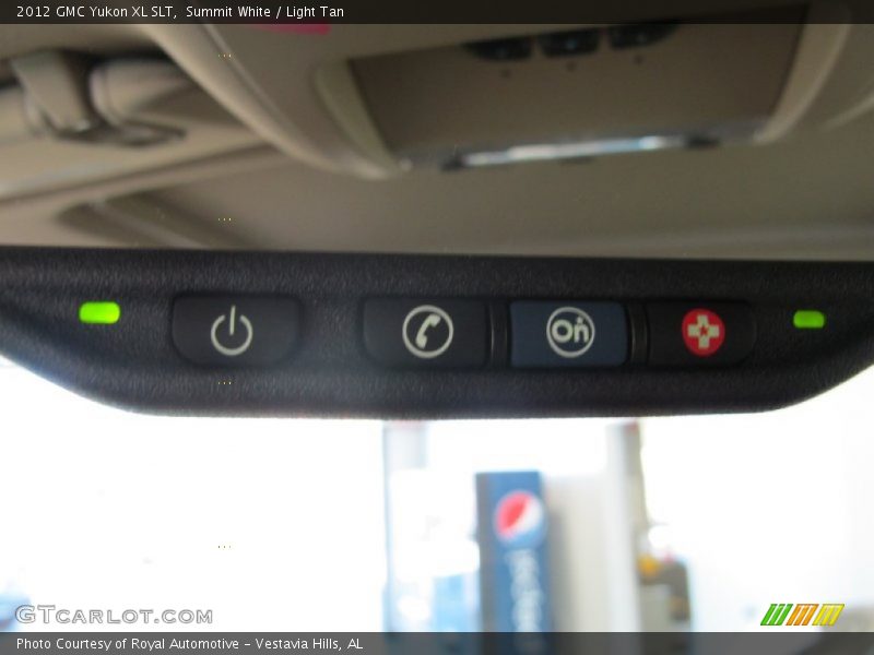 Summit White / Light Tan 2012 GMC Yukon XL SLT