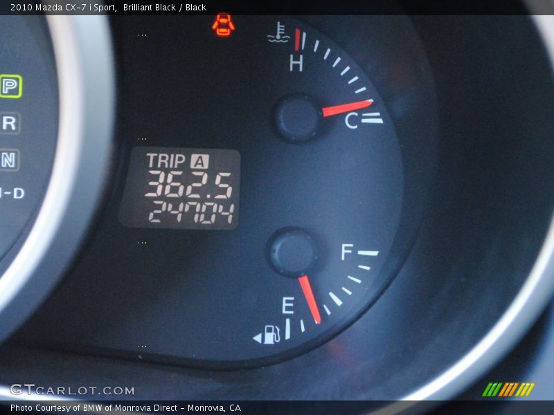 Brilliant Black / Black 2010 Mazda CX-7 i Sport