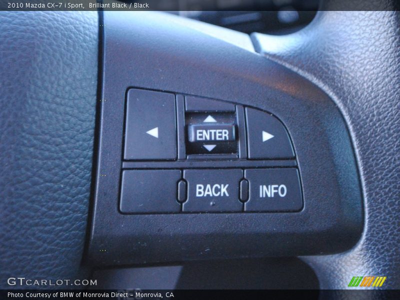 Brilliant Black / Black 2010 Mazda CX-7 i Sport