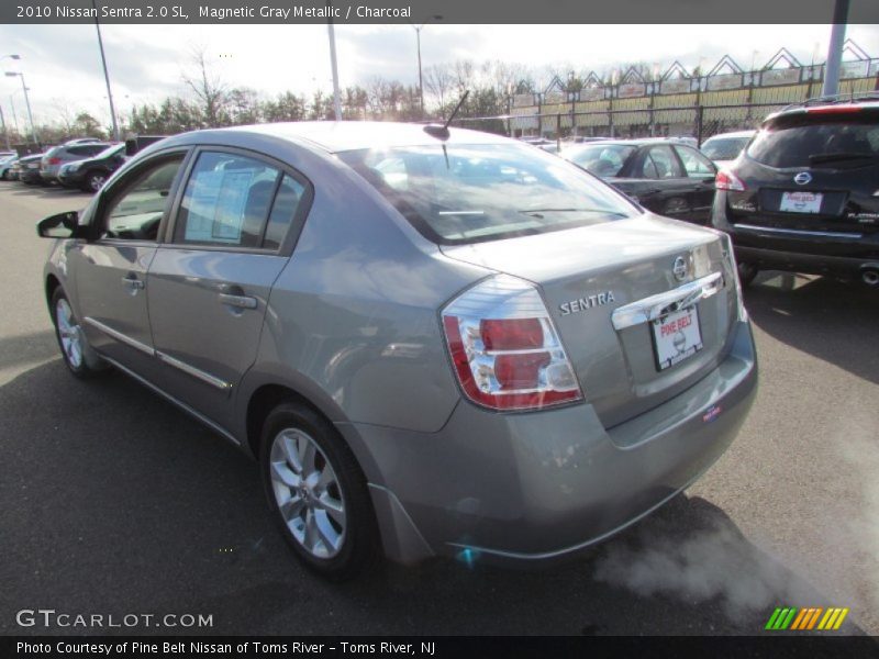 Magnetic Gray Metallic / Charcoal 2010 Nissan Sentra 2.0 SL