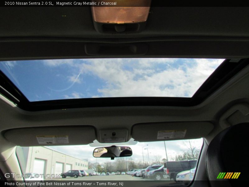 Magnetic Gray Metallic / Charcoal 2010 Nissan Sentra 2.0 SL