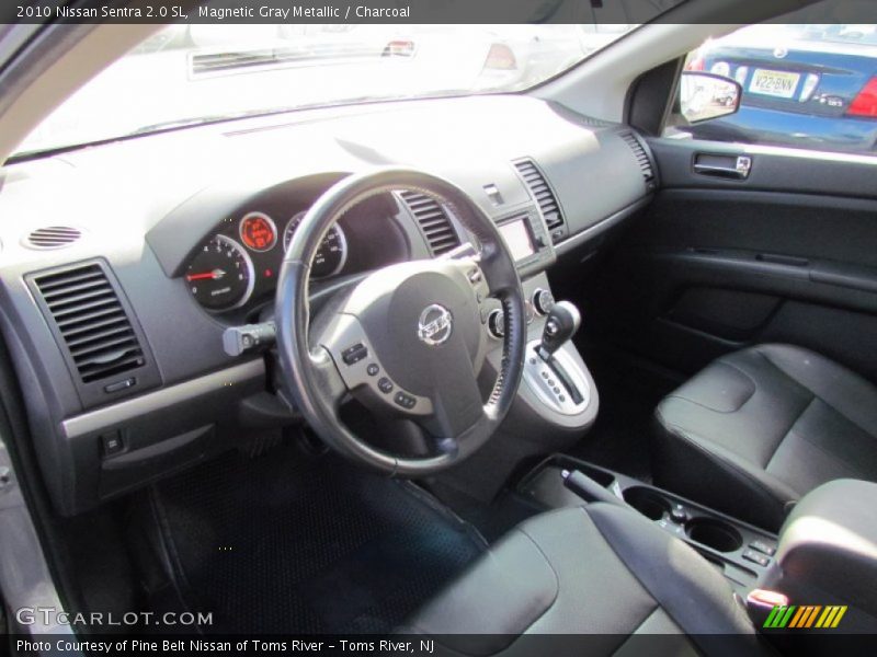 Magnetic Gray Metallic / Charcoal 2010 Nissan Sentra 2.0 SL