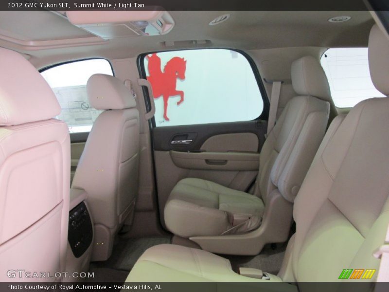 Summit White / Light Tan 2012 GMC Yukon SLT