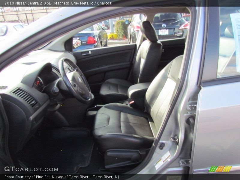 Magnetic Gray Metallic / Charcoal 2010 Nissan Sentra 2.0 SL