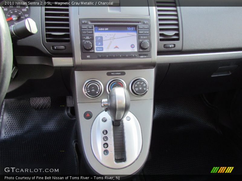 Magnetic Gray Metallic / Charcoal 2010 Nissan Sentra 2.0 SL