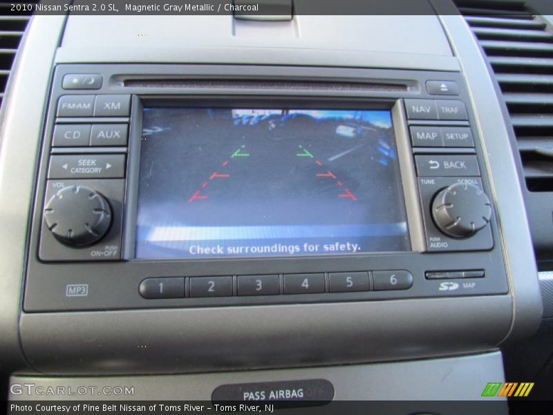Magnetic Gray Metallic / Charcoal 2010 Nissan Sentra 2.0 SL