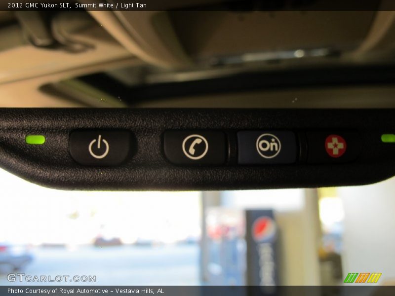 Summit White / Light Tan 2012 GMC Yukon SLT