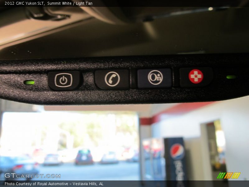 Summit White / Light Tan 2012 GMC Yukon SLT