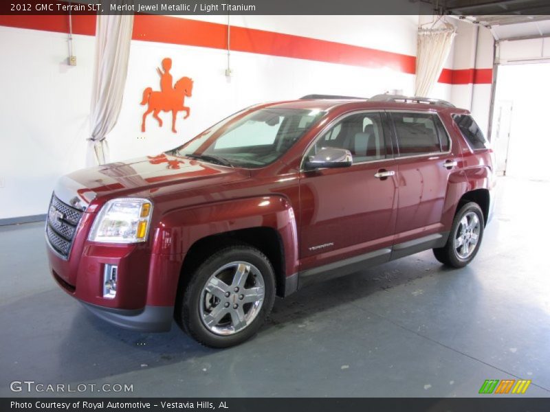 Merlot Jewel Metallic / Light Titanium 2012 GMC Terrain SLT