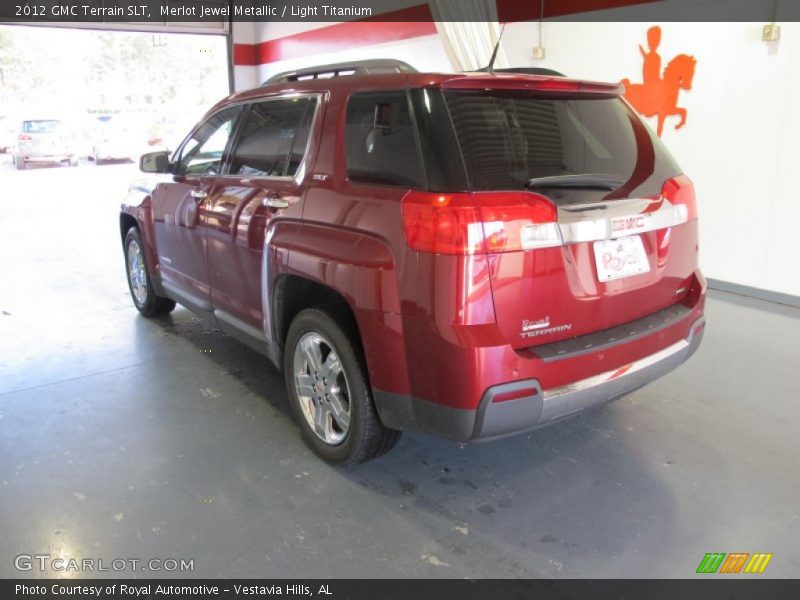 Merlot Jewel Metallic / Light Titanium 2012 GMC Terrain SLT