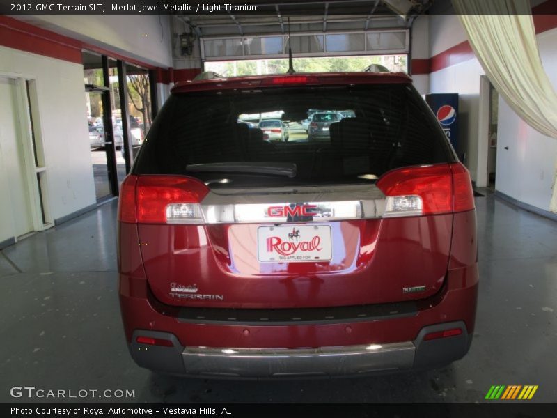 Merlot Jewel Metallic / Light Titanium 2012 GMC Terrain SLT