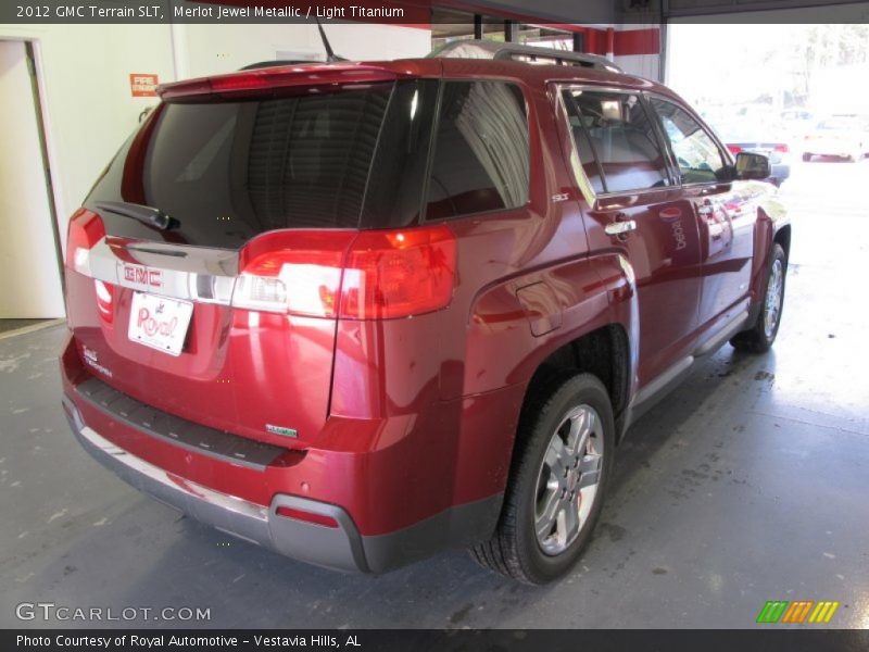 Merlot Jewel Metallic / Light Titanium 2012 GMC Terrain SLT