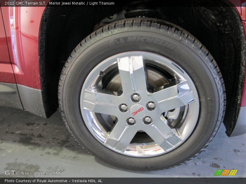 Merlot Jewel Metallic / Light Titanium 2012 GMC Terrain SLT