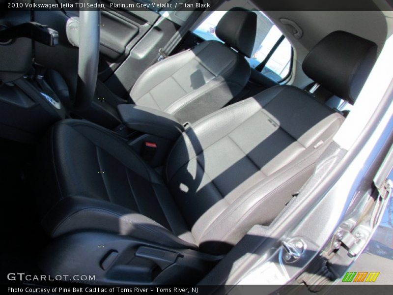 Platinum Grey Metallic / Titan Black 2010 Volkswagen Jetta TDI Sedan