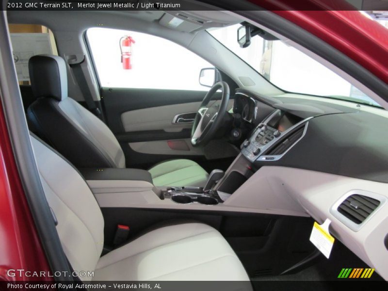 Merlot Jewel Metallic / Light Titanium 2012 GMC Terrain SLT