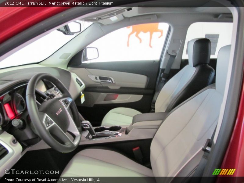 Merlot Jewel Metallic / Light Titanium 2012 GMC Terrain SLT