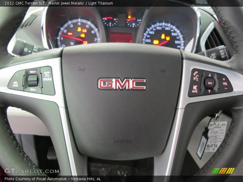 Merlot Jewel Metallic / Light Titanium 2012 GMC Terrain SLT