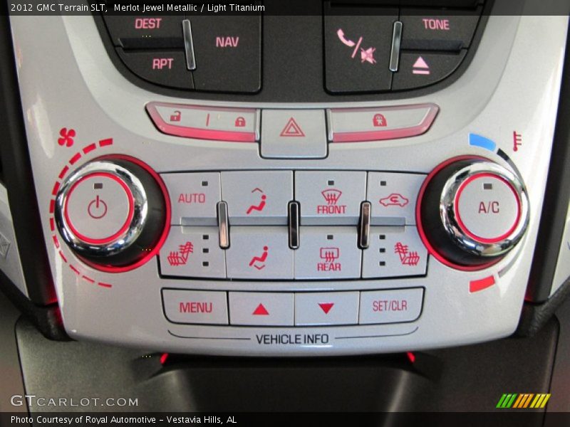 Merlot Jewel Metallic / Light Titanium 2012 GMC Terrain SLT