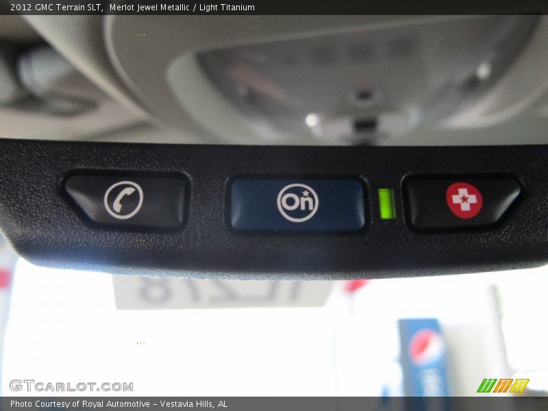 Merlot Jewel Metallic / Light Titanium 2012 GMC Terrain SLT