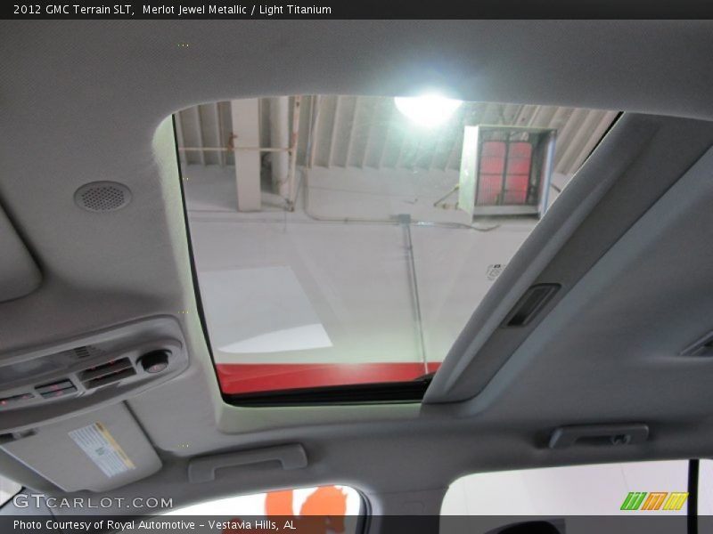 Merlot Jewel Metallic / Light Titanium 2012 GMC Terrain SLT