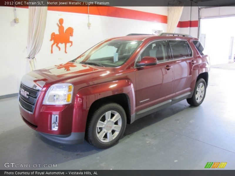 Merlot Jewel Metallic / Light Titanium 2012 GMC Terrain SLT