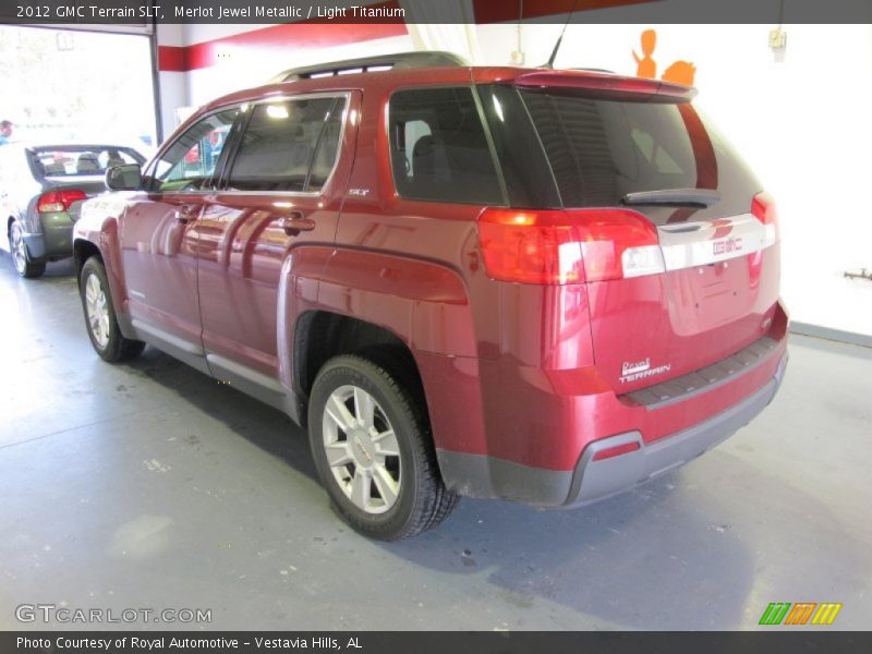 Merlot Jewel Metallic / Light Titanium 2012 GMC Terrain SLT