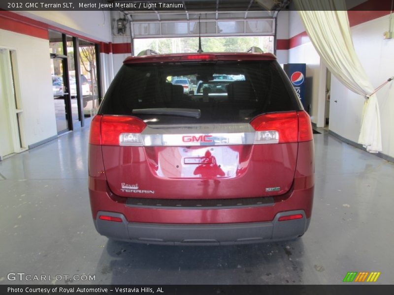Merlot Jewel Metallic / Light Titanium 2012 GMC Terrain SLT