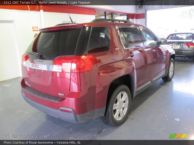 Merlot Jewel Metallic / Light Titanium 2012 GMC Terrain SLT