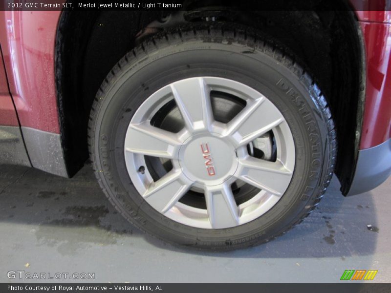 Merlot Jewel Metallic / Light Titanium 2012 GMC Terrain SLT