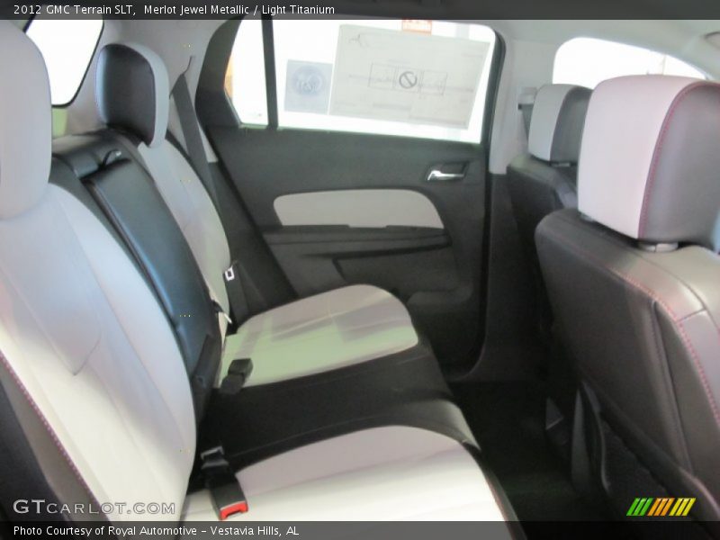 Merlot Jewel Metallic / Light Titanium 2012 GMC Terrain SLT