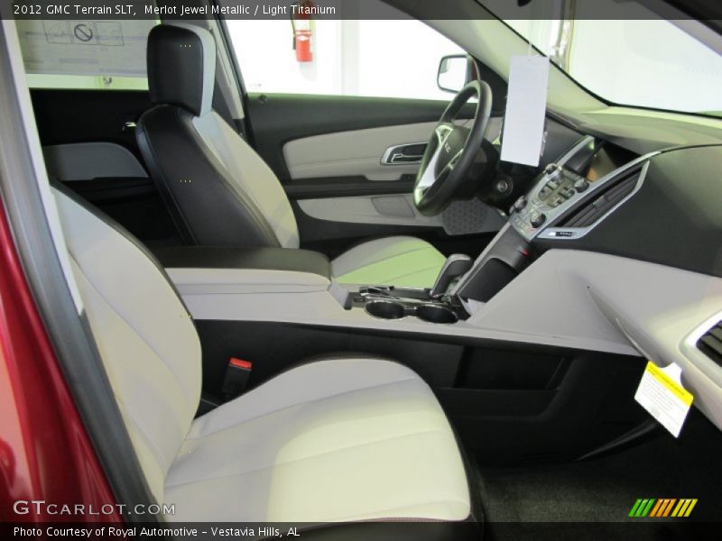 Merlot Jewel Metallic / Light Titanium 2012 GMC Terrain SLT