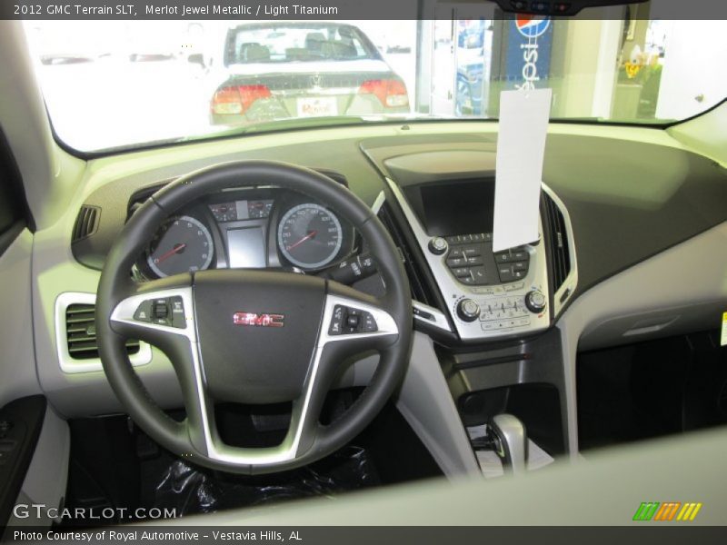 Merlot Jewel Metallic / Light Titanium 2012 GMC Terrain SLT