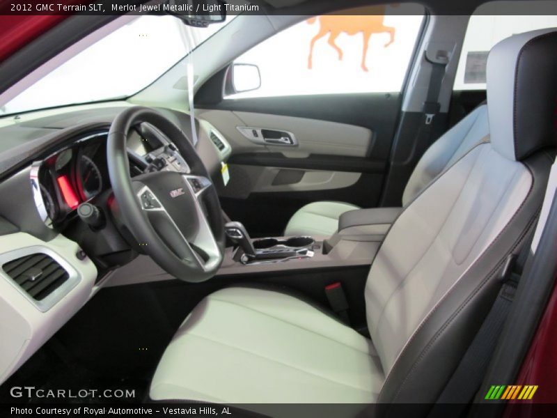 Merlot Jewel Metallic / Light Titanium 2012 GMC Terrain SLT