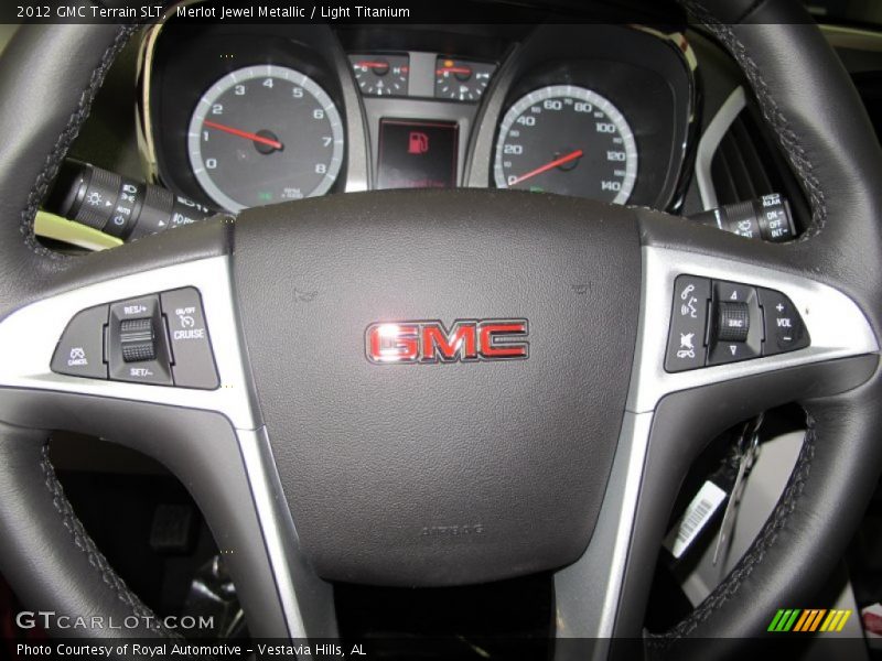 Merlot Jewel Metallic / Light Titanium 2012 GMC Terrain SLT