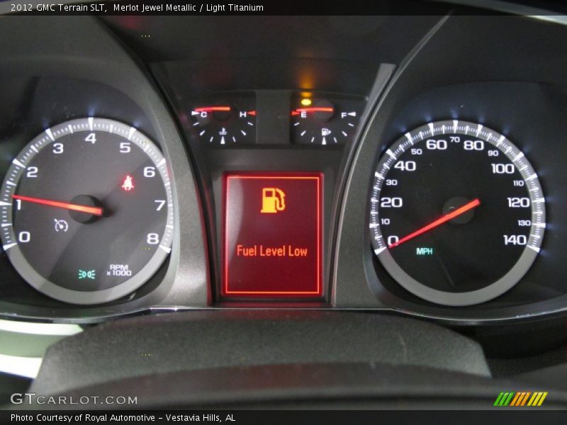 Merlot Jewel Metallic / Light Titanium 2012 GMC Terrain SLT